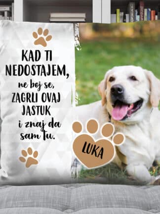Personalizirani jastuk - Zagrli me kad ti nedostajem