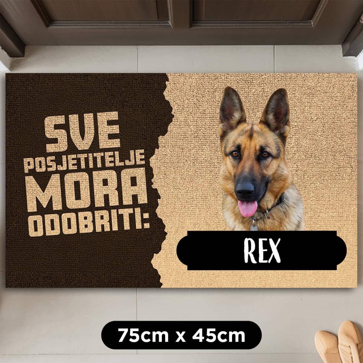 Personalizirani otirač - Sve posjetitelje mora odobriti