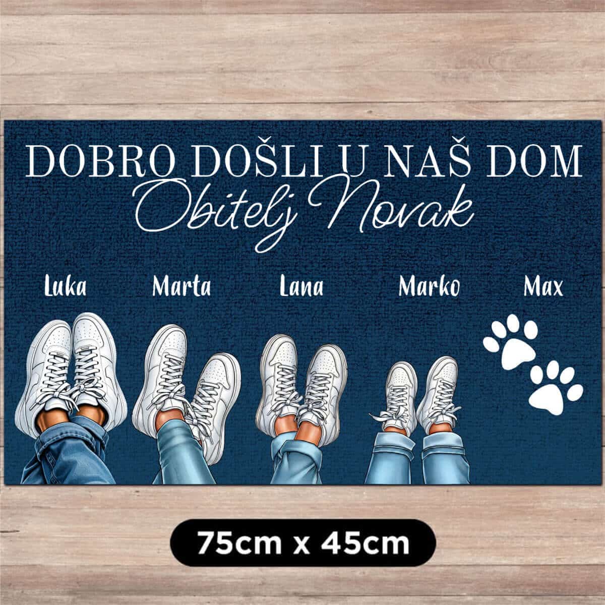 Personalizirani otirač - Obiteljske tenisice