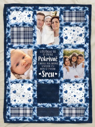 Personalizirani pokrivač - Fotografije i uspomene