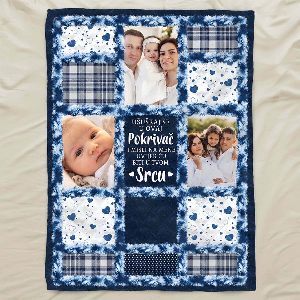 Personalizirani pokrivač - Fotografije i uspomene