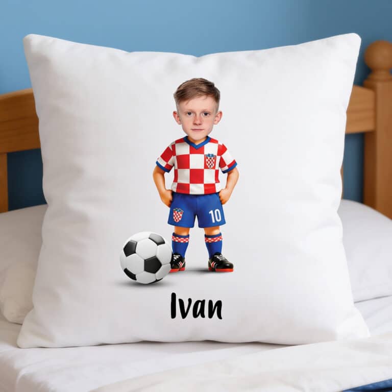 Personaliziran jastuk – Nogometaš