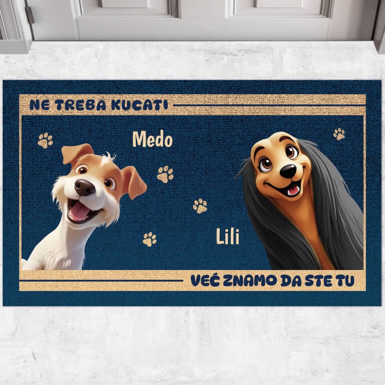 Personalizirani otirač - Ne treba kucati