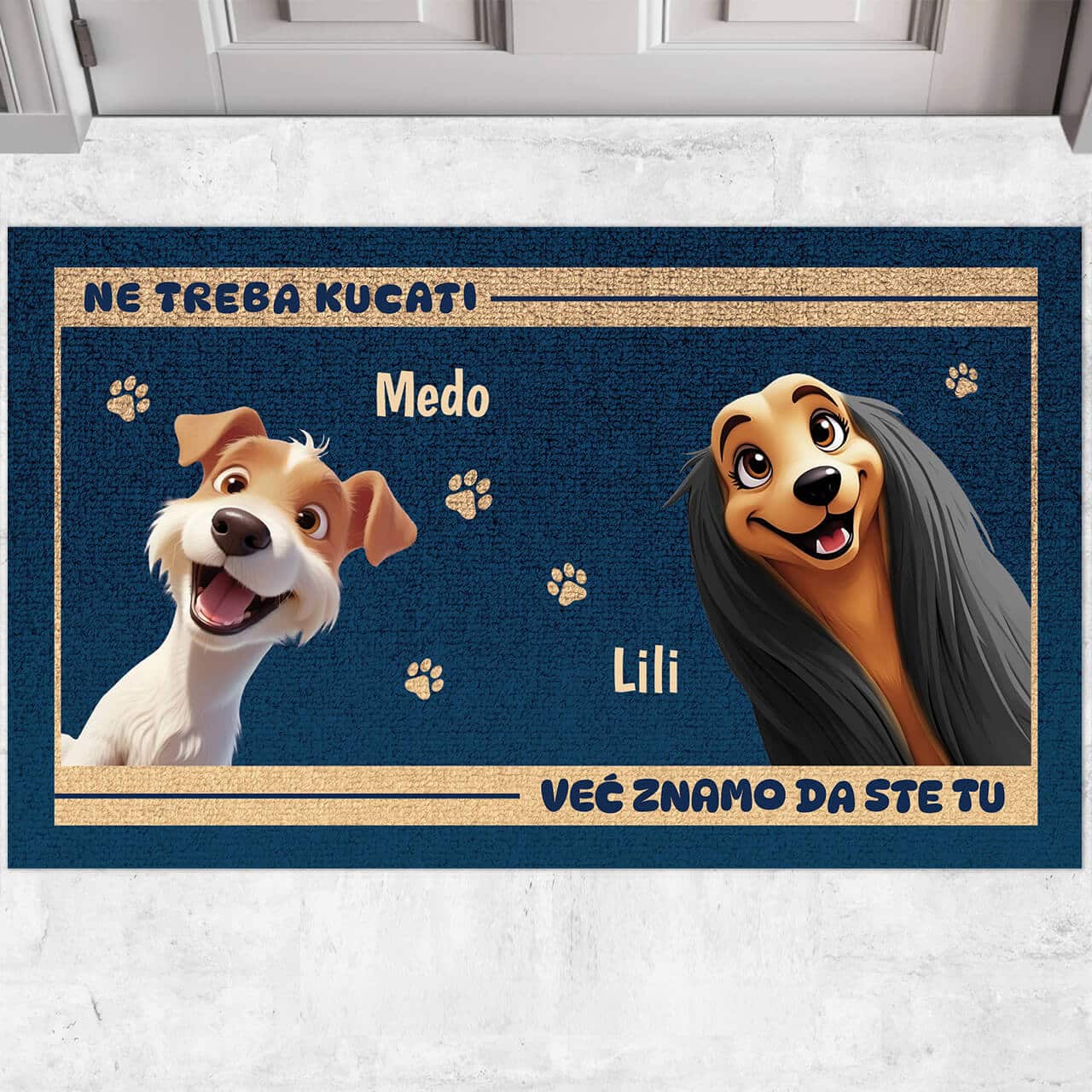 Personalizirani otirač - Ne treba kucati