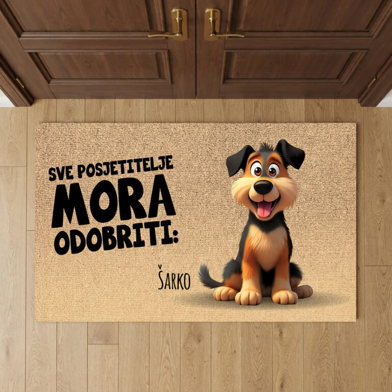 Personalizirani otirač - Sve posjetitelje mora odobriti