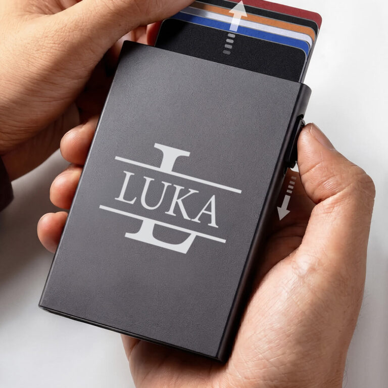 Personalizirani aluminijski etui za kartice