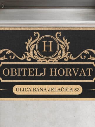 Personalizirani otirač sa tvojim prezimenom